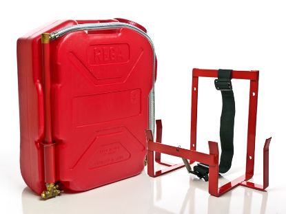 Picture of Rega Fire Fighting Knapsack and Vehicle Bracket - 16lt - Red