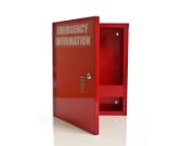 Picture of Emergency Information Cabinet - Metal - Locked