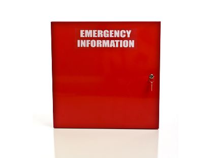 Picture of Emergency Information Cabinet - Large - Metal - Locked