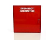 Picture of Emergency Information Cabinet - Large - Metal - Locked