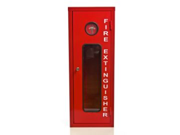 Show details for Fire Extinguisher Cabinet 9kg - Metal - Break Glass Picture of Fire Extinguisher Cabinet 9kg - Metal - Break Glass