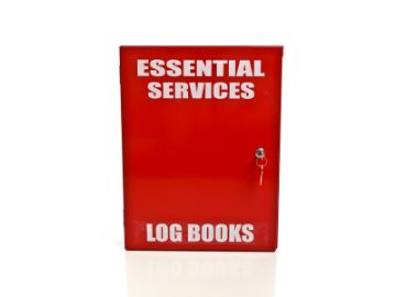 Show details for Essential Services Log Book Cabinet - Metal - Locked Picture of Essential Services Log Book Cabinet - Metal - Locked