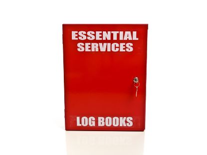 Picture of Essential Services Log Book Cabinet - Metal - Locked