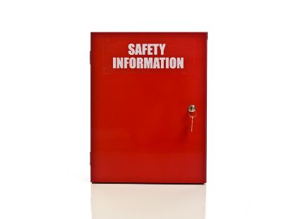 Picture of Safety Information Cabinet - Small - Metal - Locked