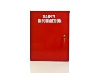 Picture of Safety Information Cabinet - Small - Metal - Locked