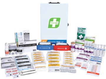 Show details for R2 Industrial First Aid Kit - Metal Wall Mount Picture of R2 Industrial First Aid Kit - Metal Wall Mount