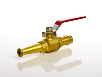 Show details for Brass Lever Operated Jet Fire Hose Reel Nozzle Picture of Brass Lever Operated Jet Fire Hose Reel Nozzle