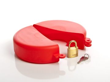 Show details for Hydrant Locking Wheel - 003 Padlock Included Picture of Hydrant Locking Wheel - 003 Padlock Included