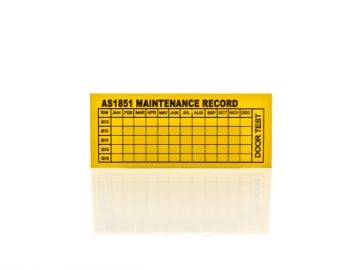 Show details for Maintenance Service Tag - Self Adhesive Picture of Maintenance Service Tag - Self Adhesive