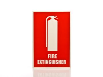 Show details for Fire Extinguisher Location Sign - Large Picture of Fire Extinguisher Location Sign - Large