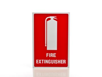 Show details for Fire Extinguisher Location Sign - Medium Picture of Fire Extinguisher Location Sign - Medium