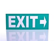 Picture of Exit - Right Arrow Sign