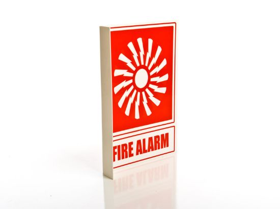 Picture of Fire Alarm Location Sign- Right Angle