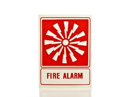 Picture of Fire Alarm Location Sign - Medium