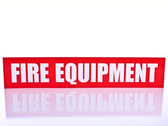 Picture of Fire Equipment Sign