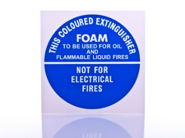 Show details for AFFF Foam Fire Extinguisher ID Sign Picture of AFFF Foam Fire Extinguisher ID Sign