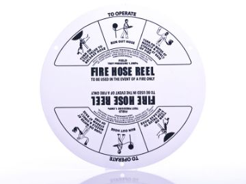 Show details for Hose Reel Centre Instructions - Self Adhesive Picture of Hose Reel Centre Instructions - Self Adhesive