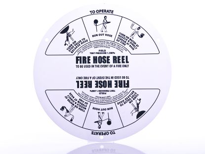 Picture of Hose Reel Centre Instructions - Self Adhesive