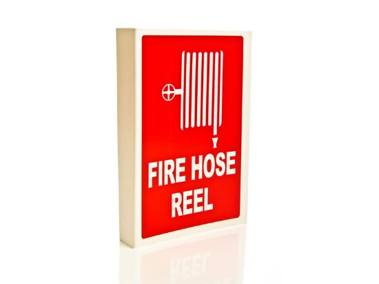 Picture of Fire Hose Reel Picture  Sign- Right Angle