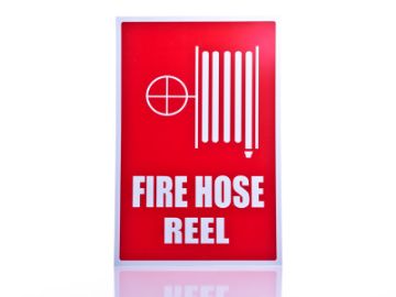Show details for Fire Hose Reel Location Sign - Large Picture of Fire Hose Reel Location Sign - Large