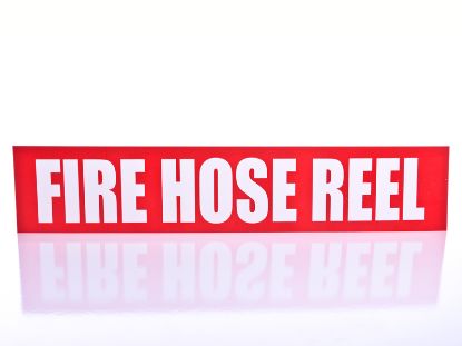 Picture of Fire Hose Reel - Words Only Strip Sign