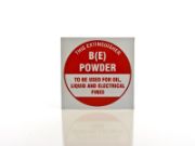 Picture of BE Fire Extinguisher ID Sign - Metal