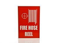 Picture of Fire Hose Reel Location Sign - Large - Metal