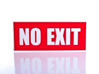 Picture of No Exit Sign