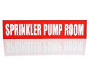 Picture of Sprinkler Pump Room Sign