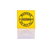 Picture of Condemned Do Not Fill - Fire Extinguisher Sticker