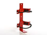 Picture of 2.5kg Fire Extinguisher Vehicle Bracket - Rubber Straps - Red