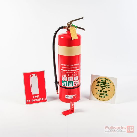 Picture of 7lt Wet Chemical Fire Extinguisher