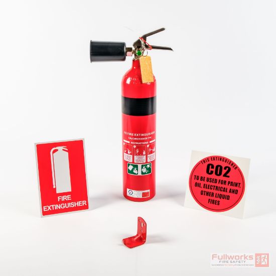 Picture of 2kg CO2 Fire Extinguisher - Carbon Dioxide