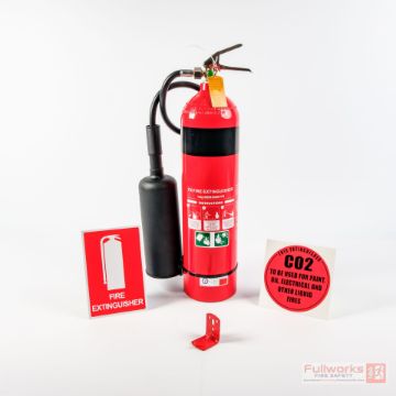Show details for 5kg CO2 - Carbon Dioxide Fire Extinguisher Picture of 5kg CO2 - Carbon Dioxide Fire Extinguisher