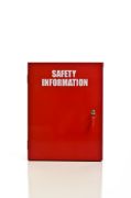 Picture of Universal Essential Services / Emergency Information / Safety Information Log Book Cabinet - Metal - Locked